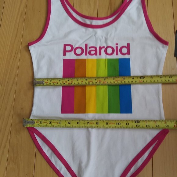 new Juniors Polaroid Bodysuit size L with a tag - Picture 8 of 8